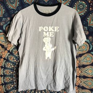 Vintage Pillsbury Dough Boy “Poke Me” Short Sleeve